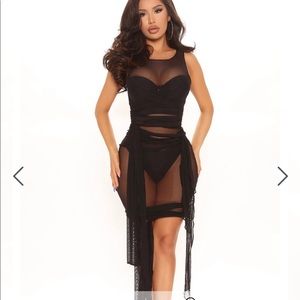 Fashion Nova Mesh Dress
